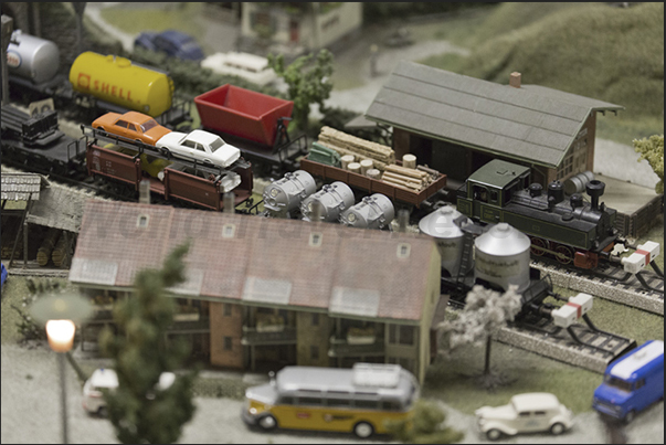 An alternative to skiing and shopping in Crans-Montana, is a visit to the Museum of Railway Modelling