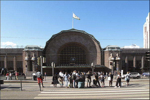 The train station The train station