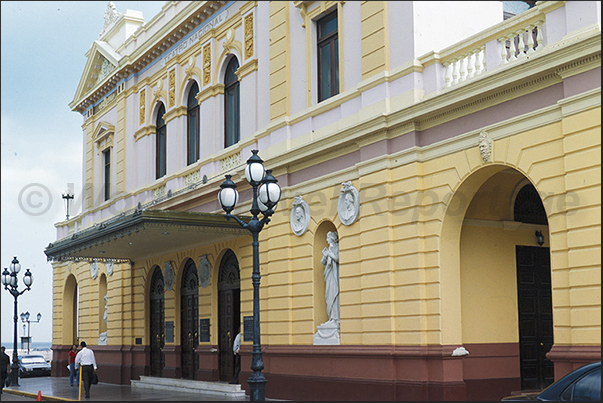 Panama La Vieja (The Old Town). Theater Panama La Vieja (The Old Town). Theater