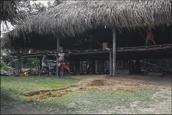 Village Indios Embera in the Forests of Gatun Lake Village Indios Embera in the Forests of Gatun Lake