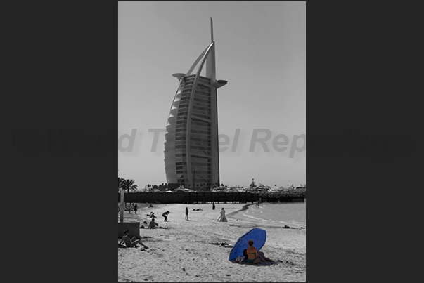 The Burj Al Arab Palace known by the nickname The Sail The Burj Al Arab Palace known by the nickname The Sail