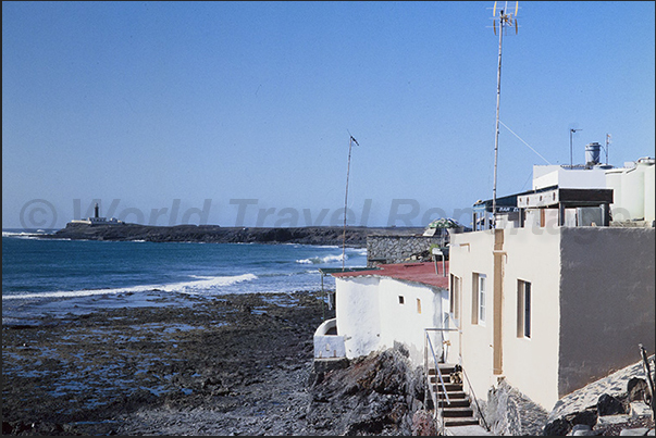 Puerto de la Cruz, a fishing village on the southern tip of the island Puerto de la Cruz, a fishing village on the southern tip of the island