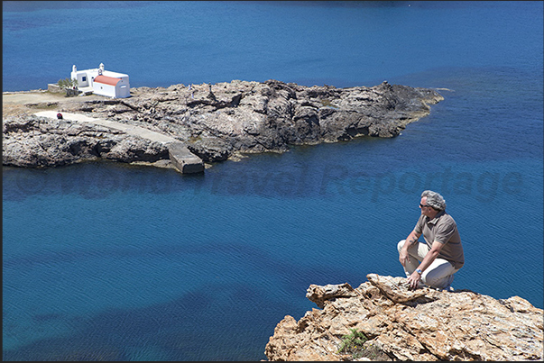 North east coast. Matthias Bay. Church of Agios Nikolaos. North east coast. Matthias Bay. Church of Agios Nikolaos.