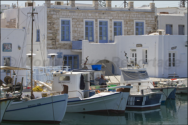 Naoussa. The old fishing port