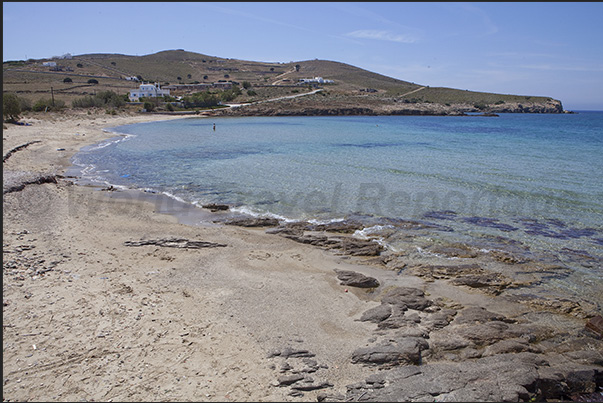 The bay of Agios Theologos on the north-west tip of the island of Antiparos