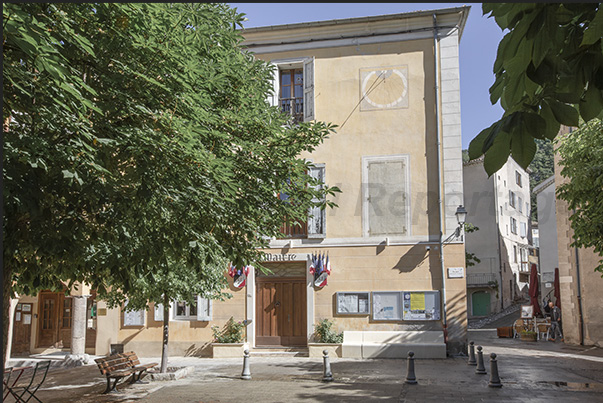 The town hall square