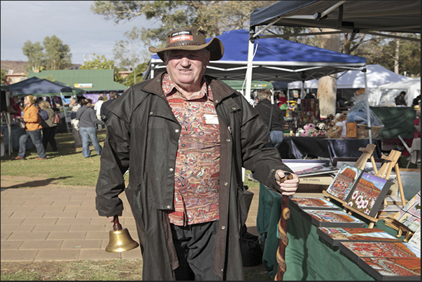 Alice Springs, the Todd Mall market (every second Sunday from mid-February to early December) Alice Springs, the Todd Mall market (every second Sunday from mid-February to early December)