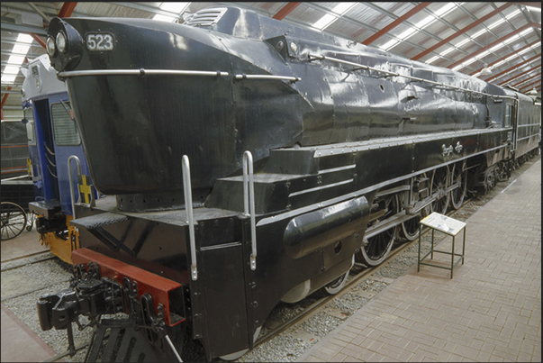 Adelaide. The Museum of Trains where is exposed the history of Australian railways Adelaide. The Museum of Trains where is exposed the history of Australian railways