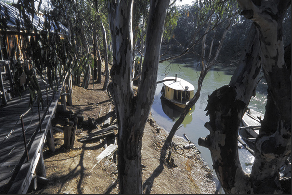 Echuca. Cruise on Murray River Echuca. Cruise on Murray River