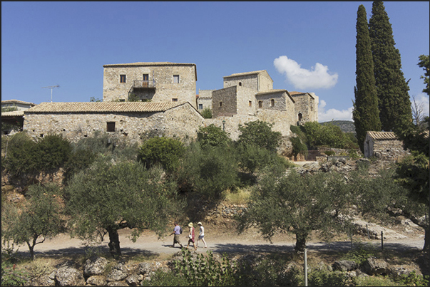 The citadel and the castle of Kardamyli The citadel and the castle of Kardamyli