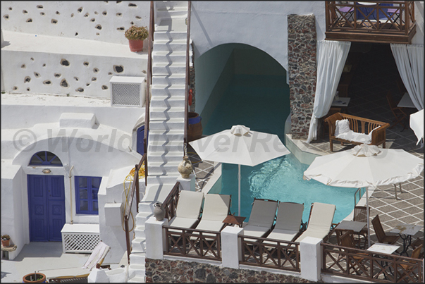 The town of Oia, a little paradise of relax The town of Oia, a little paradise of relax