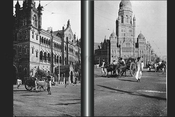 India. The City Hall (1893) and railway station (finished in 1898) India. The City Hall (1893) and railway station (finished in 1898)